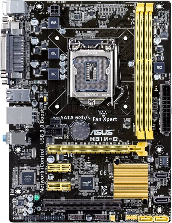 مادربرد ایسوس مدل H81M-C DDR4 استوک