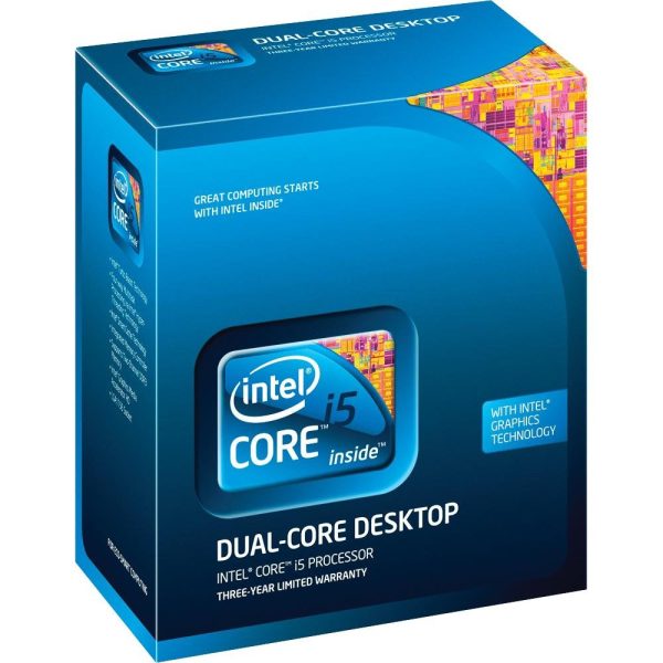 سی پی یو برند Intel سری Clarkdale پردازنده Core i5 650 نسل یک - Image 3
