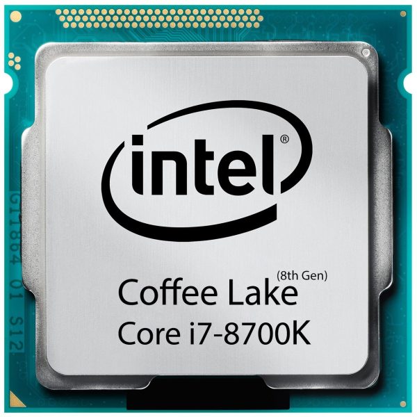 پردازنده کامپیوتر اینتل مدل Core i7-8700K Coffee Lake استوک
