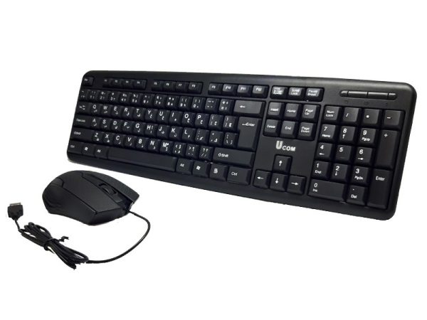 کیبورد و ماوس با سیم یوکام مدل Ucom KB2860 - Image 3