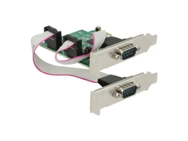 کارت سریال PCE20SR اسلات PCI-E دو پورت COM استوک